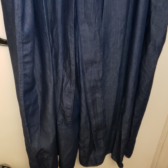 New Lane Bryant Surplice Top Wide Leg Jumpsuit 24 - Picture 4 of 14